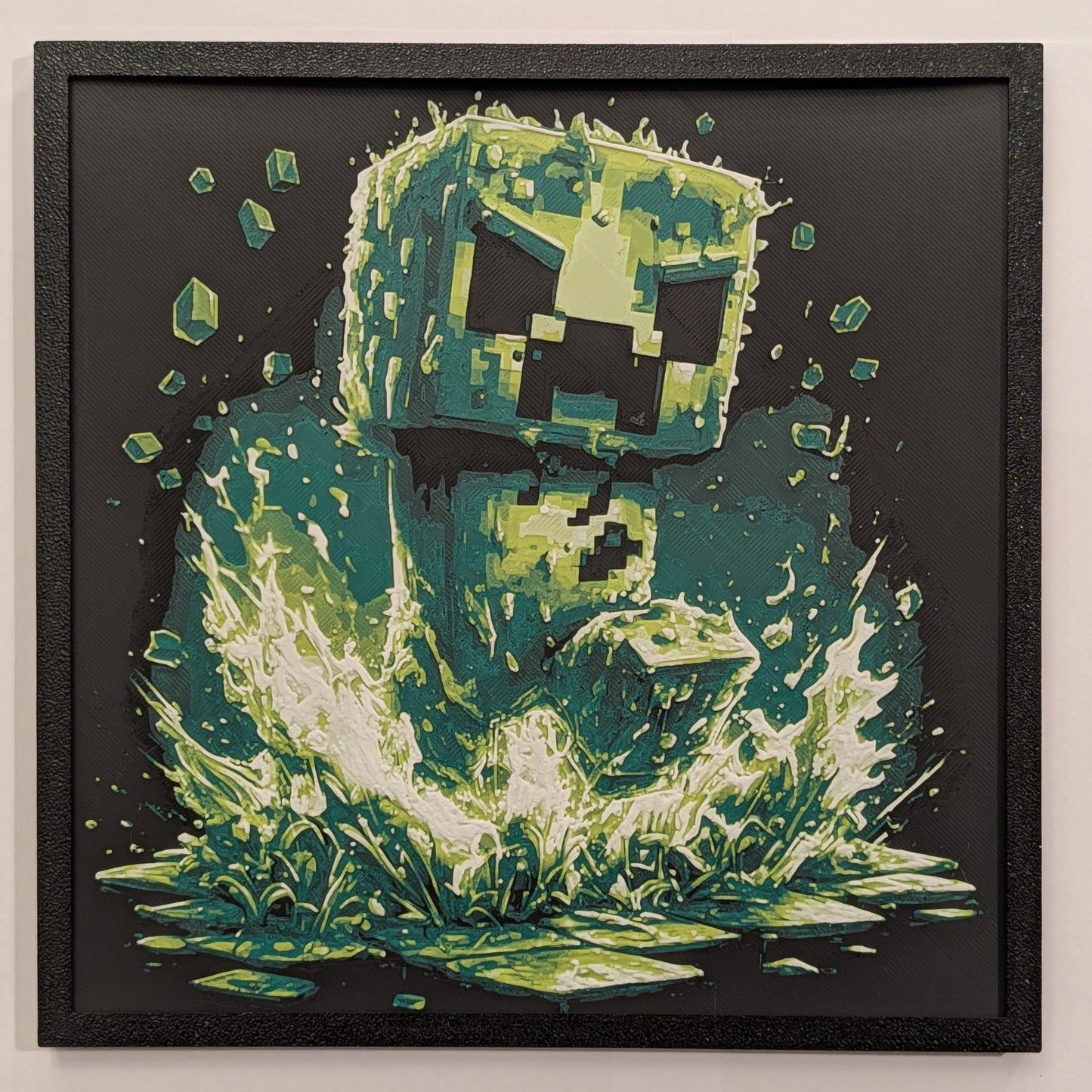 Creeper - Minecraft Hueforge Art