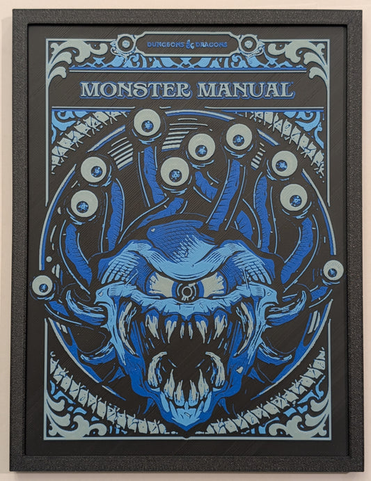 Monster Manual - D&D Hueforge Art