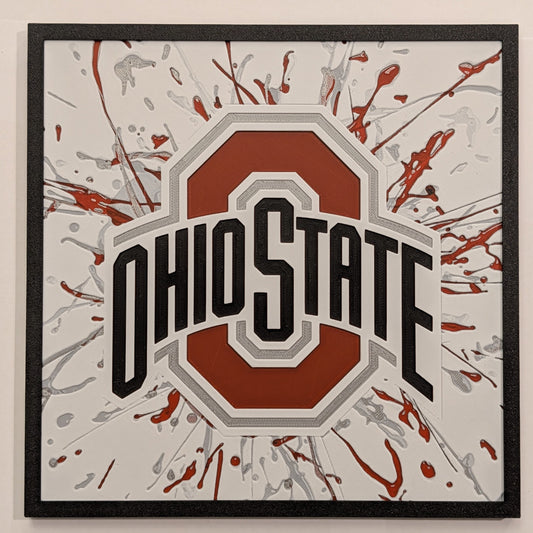 Ohio State - Sports Hueforge Art