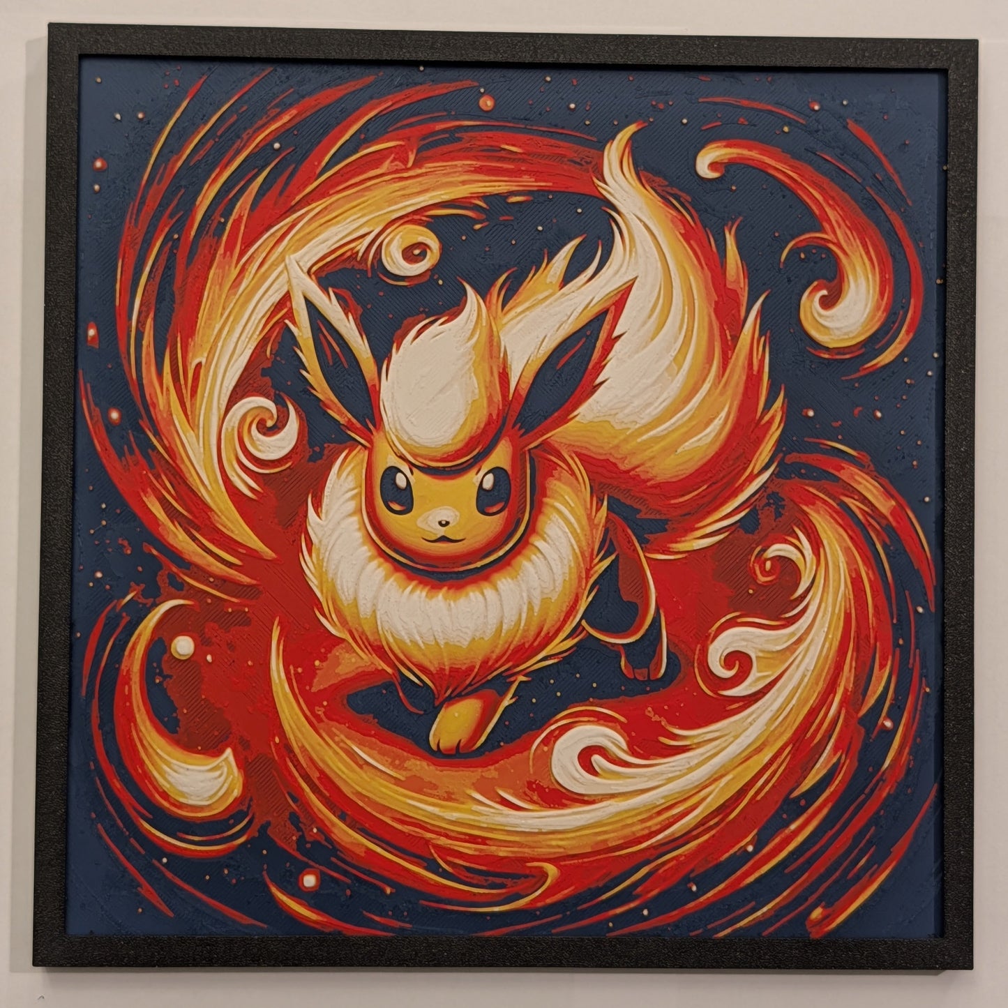 Flareon - Pokémon Hueforge Art