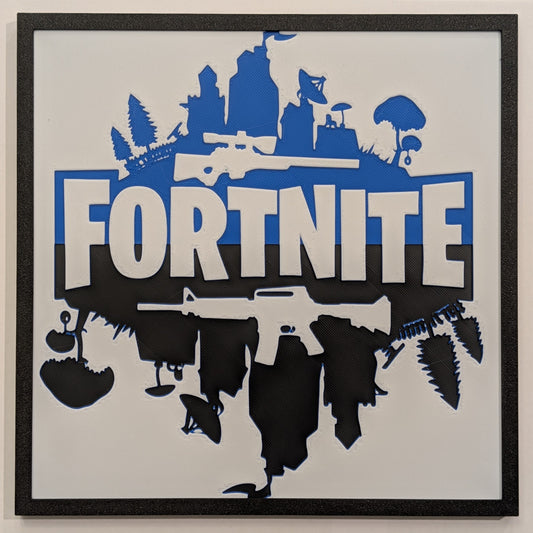 Fortnite - Gaming Hueforge Art