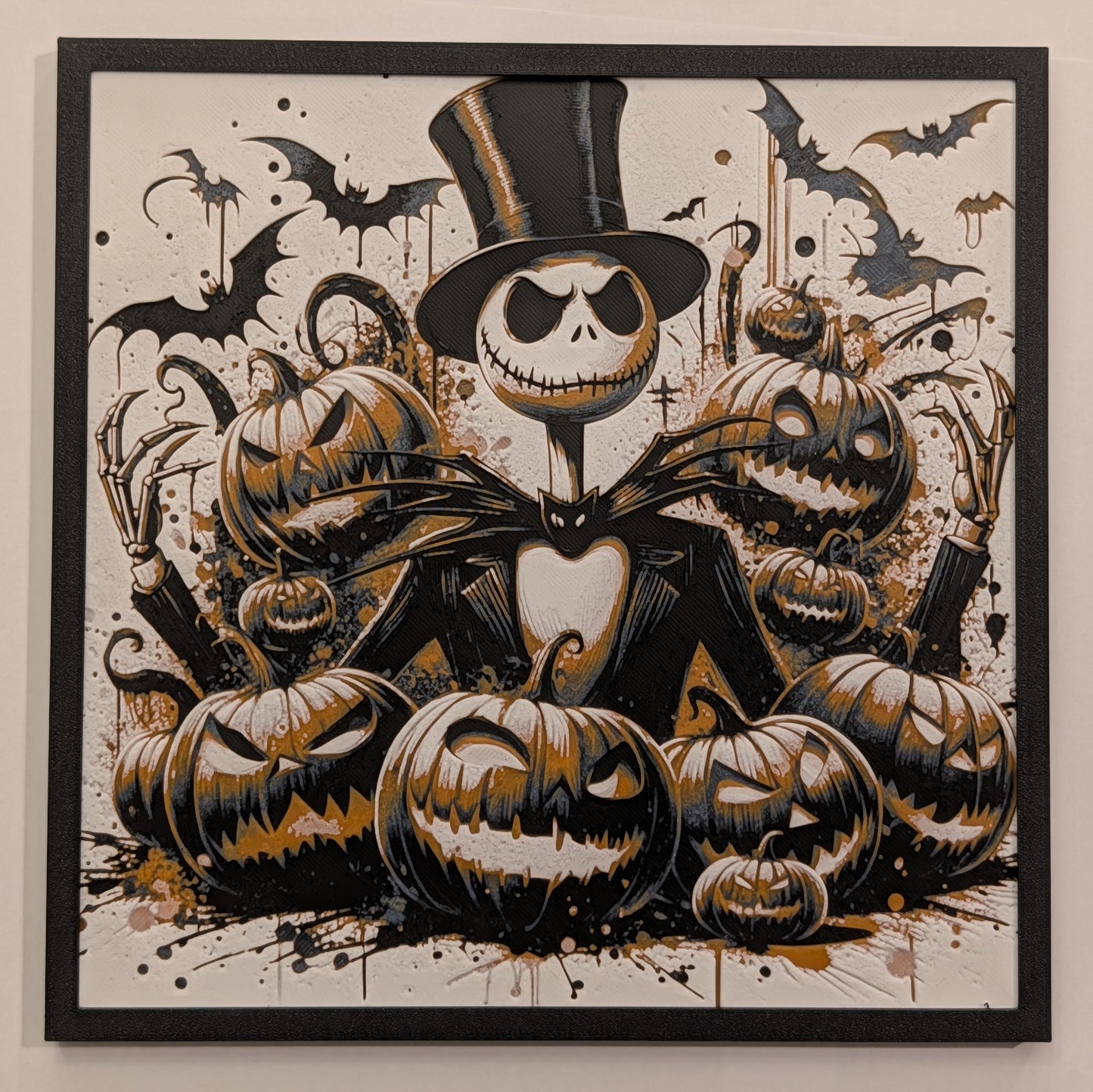 Jack Skellington - Halloween Hueforge Art