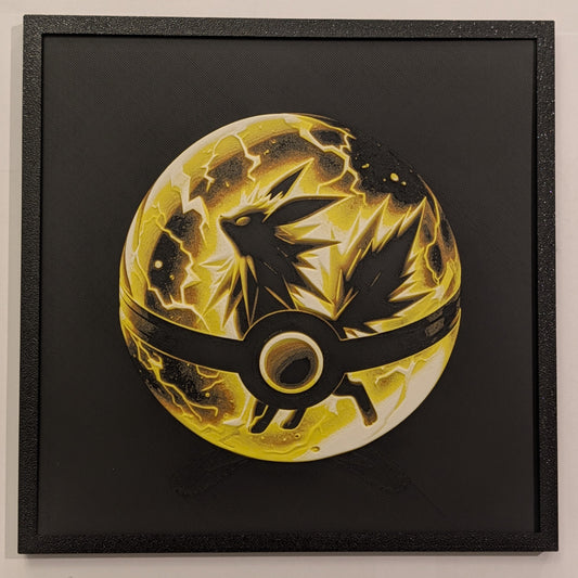 Jolteon - Pokémon Hueforge Art