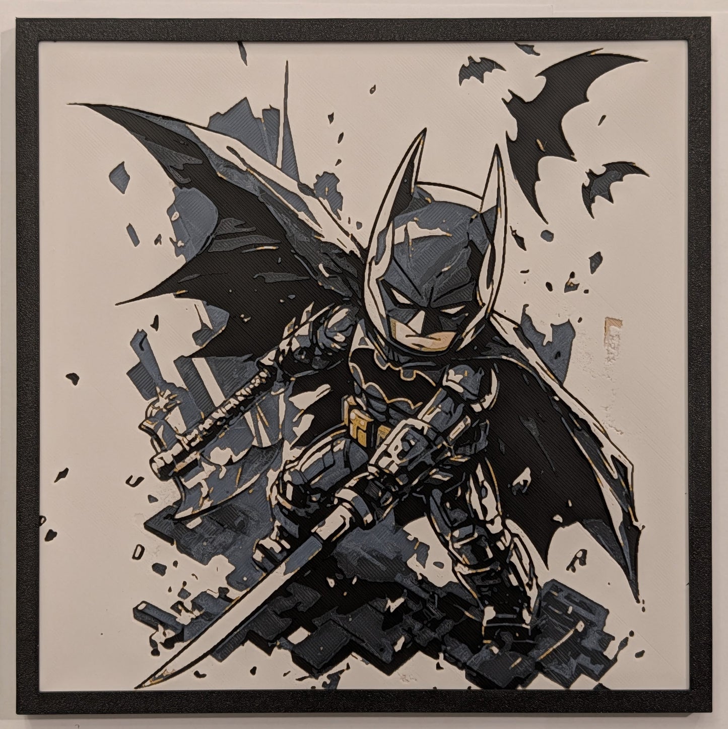 Lego Batman - Superhero Hueforge Art