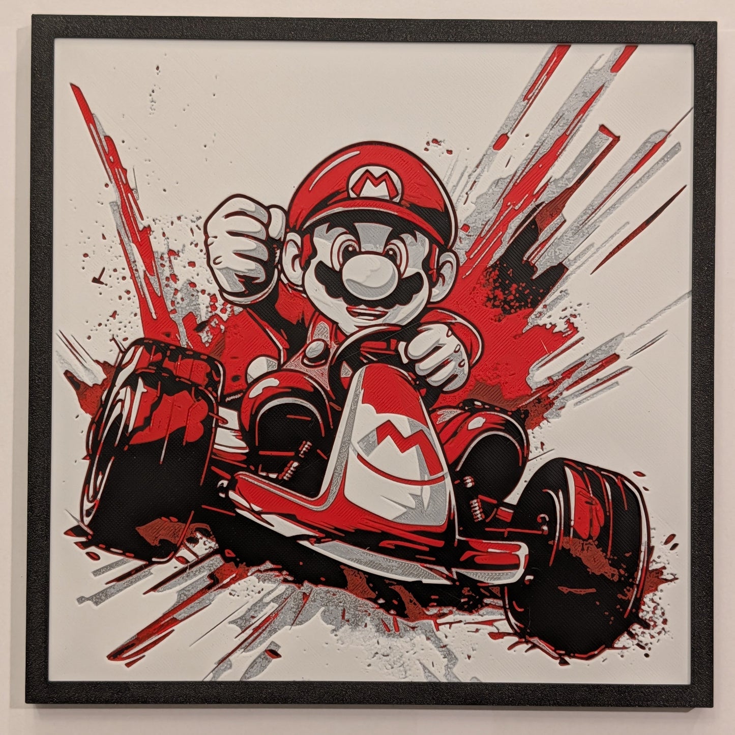 Mario Kart - Gaming Hueforge Art