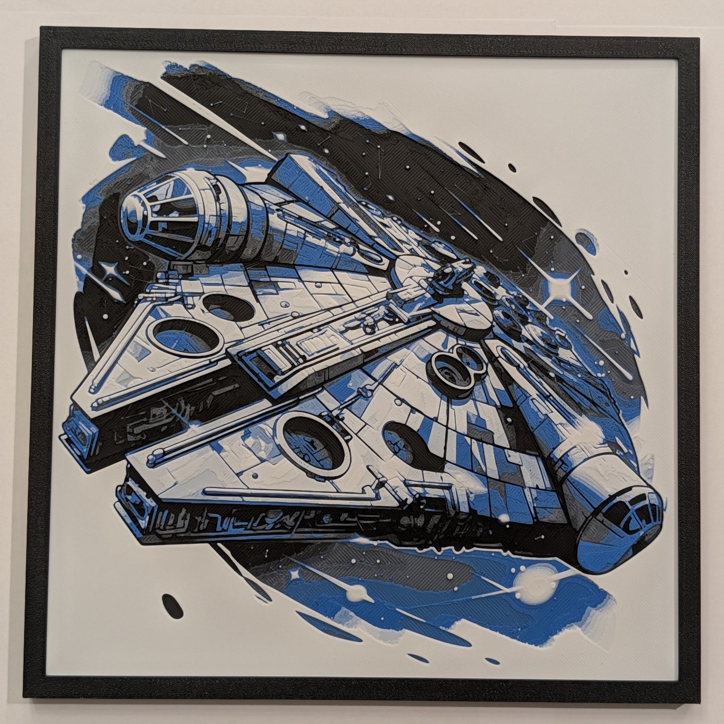 Millennium Falcon - Star Wars Hueforge Art