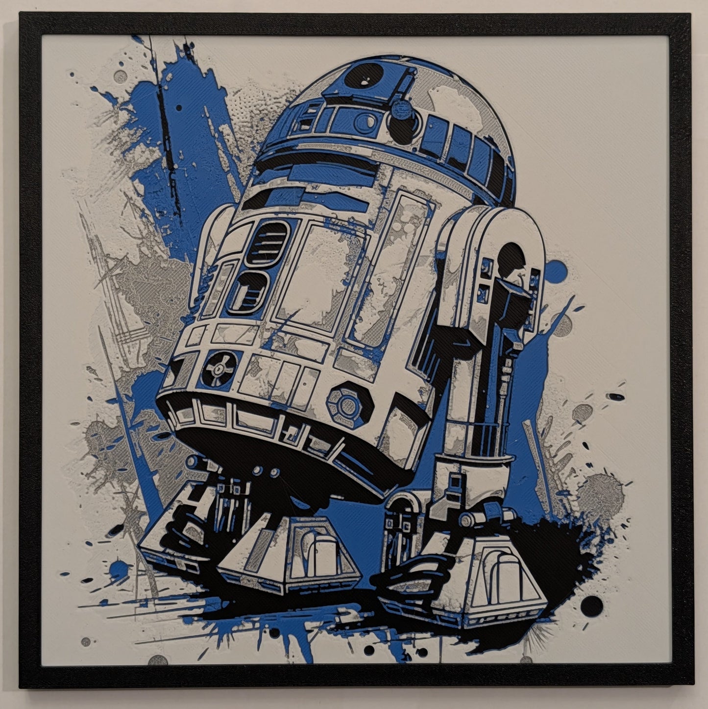 R2-D2 - Star Wars Hueforge Art