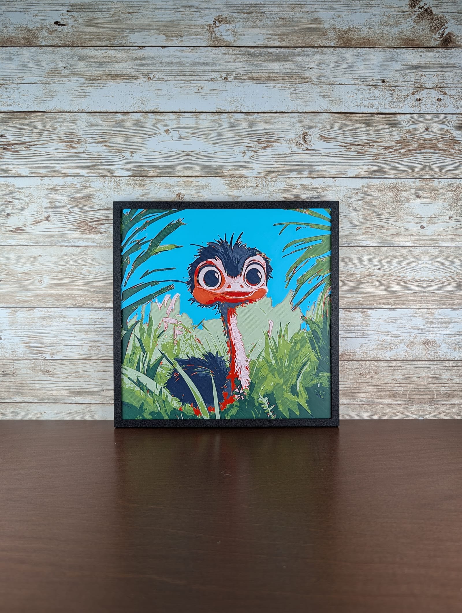Curious Ostrich