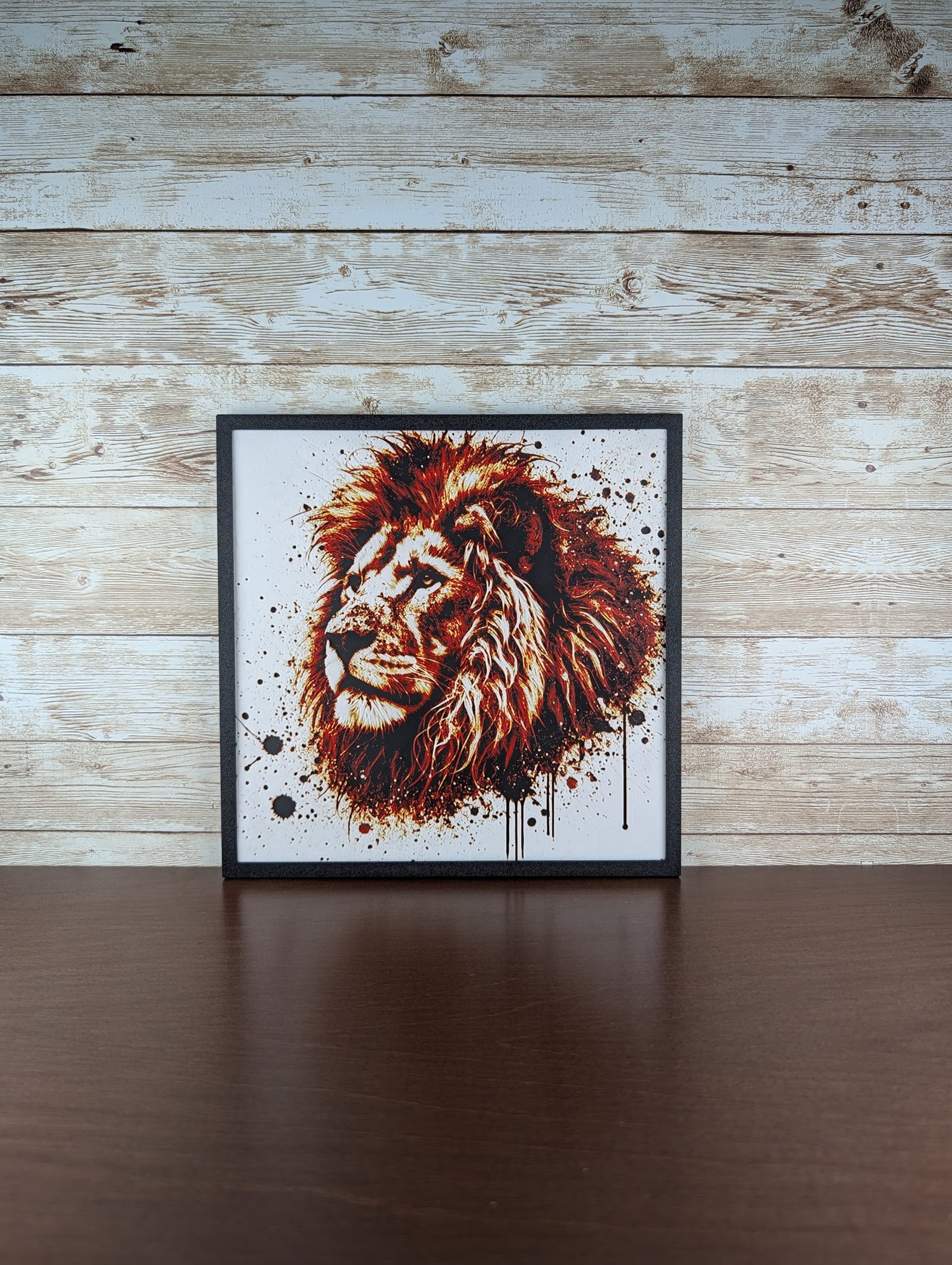 Majestic Lion Head