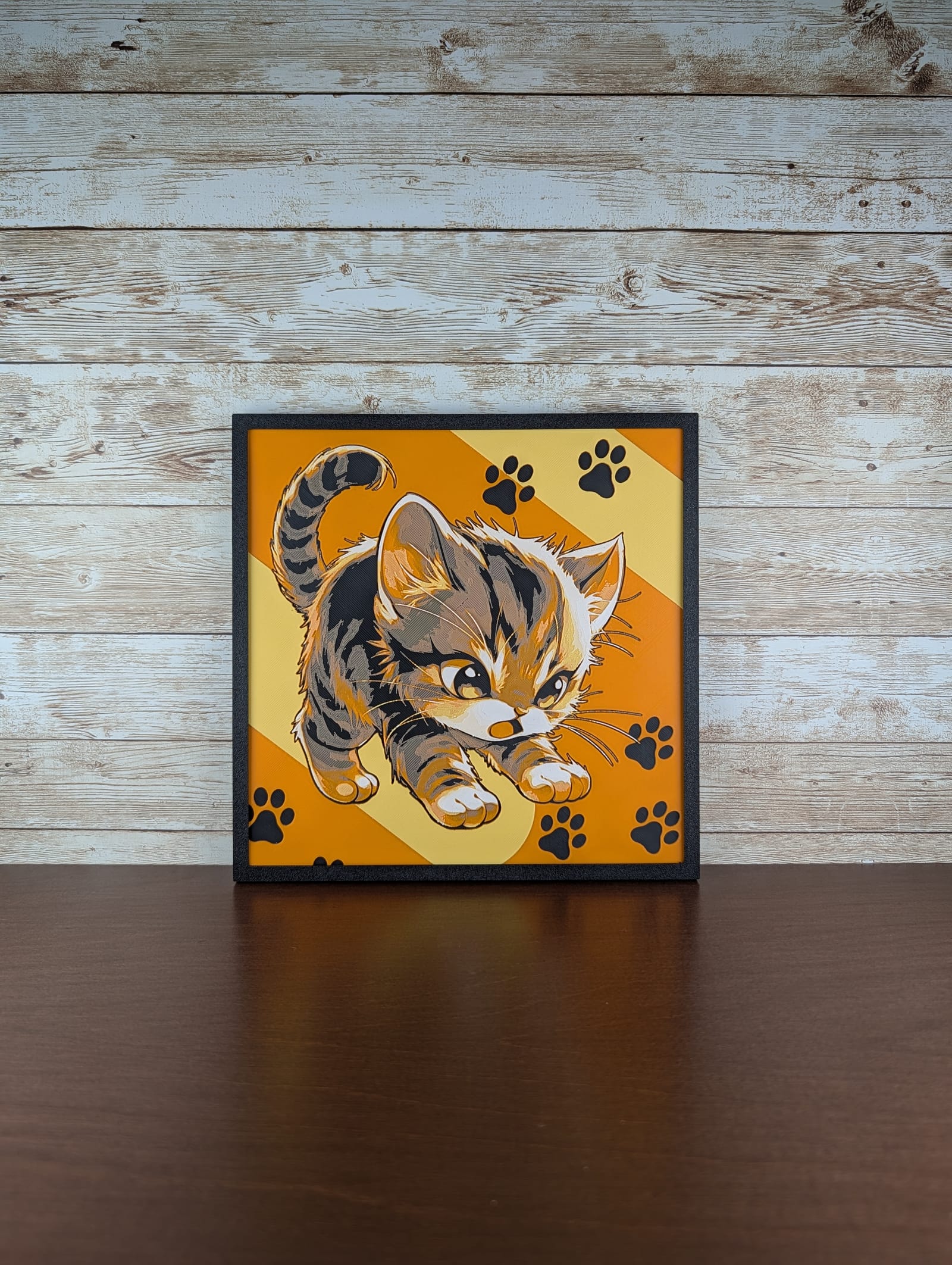 Pouncing Kitten
